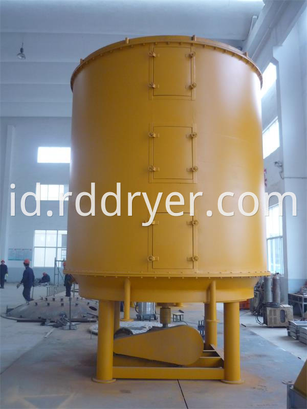 Barium Chloride Continuous Plate Vacuum Dryer Machine